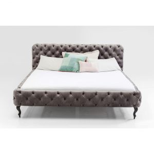 KARE Design Postel Desire Silver Grey 160×200 cm