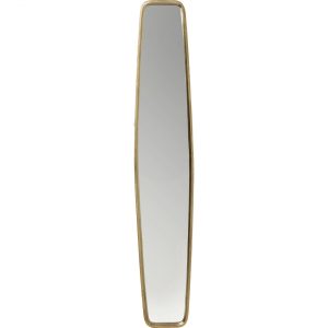 KARE Design Zrcadlo Clip Brass 177×32 cm