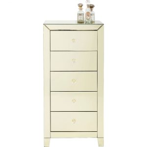 KARE Design Komoda Luxury Gold – 5 zásuvek