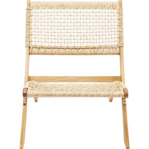 KARE Design Skládací židle s výpletem Copacabana