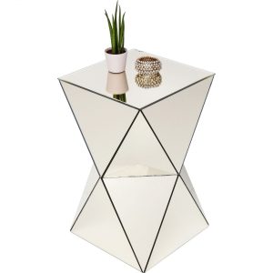 KARE Design Odkládací stolek Luxury Triangle Champagne