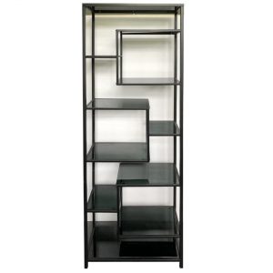 KARE Design Policový regál Loft – černý, 195x60cm