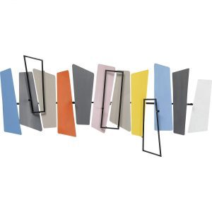 KARE Design Nástěnný věšák Abstract Xylophone 80cm