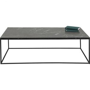 KARE Design Konferenční stolek Key West – mramorově černý, 120x60cm