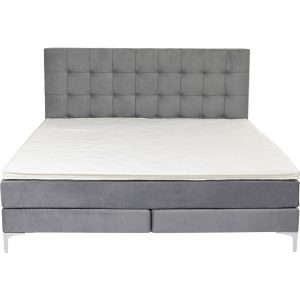 KARE Design Postel Boxspring Benito Star – šedá, 160x200cm