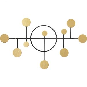 KARE Design Nástěnný věšák Art Circles 79cm