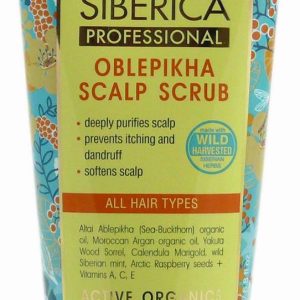 Natura Siberica Rakytníkový peeling pro vlasovou pokožku 200 ml