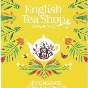 English Tea Shop Čaj citronová tráva, zázvor a citrusy, bio 30 g, 20 ks