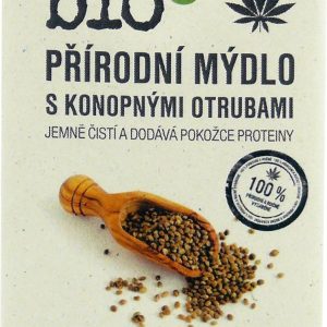 Bio-D Mýdlo s konopnými otrubami 95 g