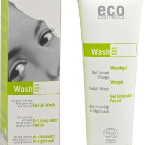 Eco Cosmetics Pleťový čisticí gel zelený čaj/vinné listy 125 ml