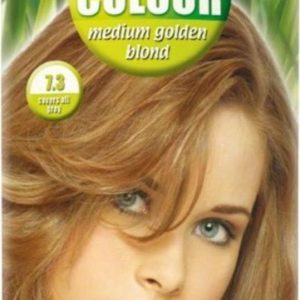 Henna Plus Dlouhotrvající barva Sytě zlatá blond 7.3 100 ml