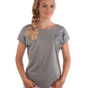 SAM 73 Dámské triko s krátkým rukávem Hnědá XS