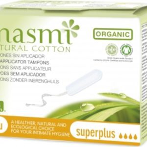 Masmi Tampony Super Plus z organické bavlny 15 ks