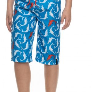 SAM 73 Chlapecké plavecké šortky BENITO Modrá 116-122