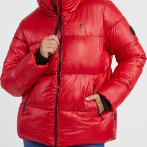 SAM 73 Dámská bunda oversize JAMIE Červená L