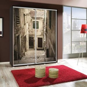 Maridex  skříň PENELOPA 155 se vzorem 16  155/215/66