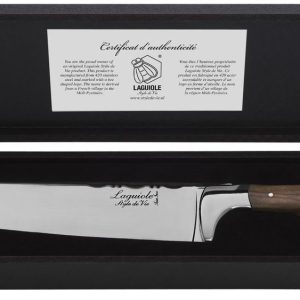 Laguiole Style de Vie Kuchařský nůž Luxury – rukojeť z olivového dřeva