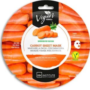 IDC Institute – Pleťová maska Vegan s mrkvovým extraktem Pleťová maska 23 g