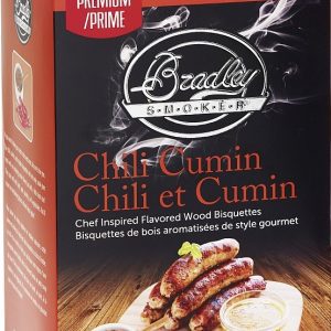 Bradley Smoker Udící briketky Premium Chili Cumin – 48ks