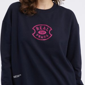 SAM 73 Dámská mikina SOFIA- REAL TOP Modrá L