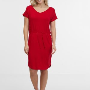 SAM 73 Dámské šaty DORIA Červená 2XL