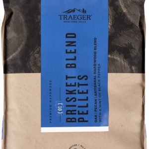 Dřevěné BBQ pelety Traeger – BRISKET Blend, 8 kg