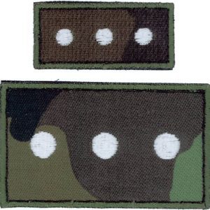 Nášivka: Hodnost AČR Četař vz. 95 zelený velká