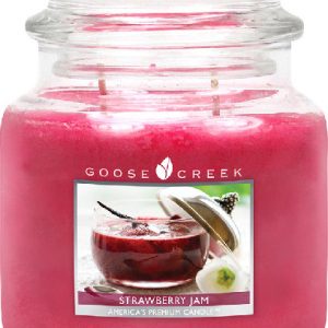 Goose Creek – Jahodový džem Svíčka ve skle 450 g