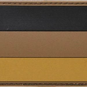 Nášivka gumová 3D: Vlajka Německo desert