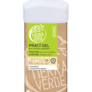 Prací gel z mýdlových ořechů pro citlivou pokožku (láhev) Tierra Verde 1l