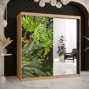 Abika  skříň PAPROČ 2  180/200/62 barevné provedení