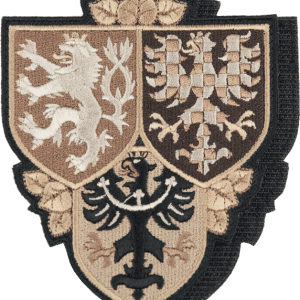 Nášivka: Hradní stráž – znak [ssz] hnědá