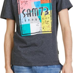 SAM 73 Pánské triko ELIJAH Černá L