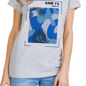 SAM 73 Dámské triko ILDA Šedá L