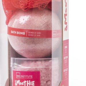 IDC Institute – Smoothie Bath Set Jahoda Dárková kosmetická sada