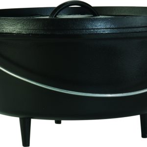 Litinový outdoorový hrnec Lodge 9,4 l s poklicí (Camp Dutch Oven)