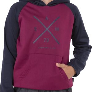 SAM 73 Dívčí mikina FLEUR Růžová 104