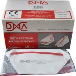 Zdravotní respirátor třídy FFP2/FFP3 DNA bez ventilku 1 ks