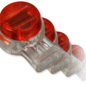 AC-4-balení 100ks – zařezávací spojka pro 3 dráty