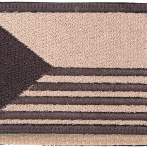 Nášivka: Vlajka Česká republika s vodorov. pruhy [64×44] [ssz] béžová | hnědá