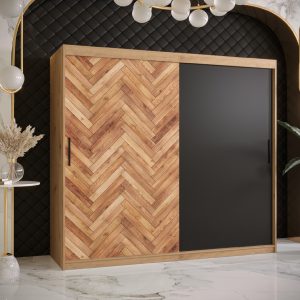 Abika  skříň PARKIET  200/200/62 barevné provedení