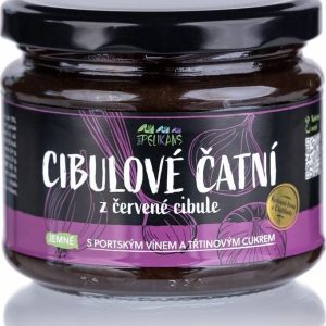 The Pelikans Čatní z červené cibule, jemné – 250 g