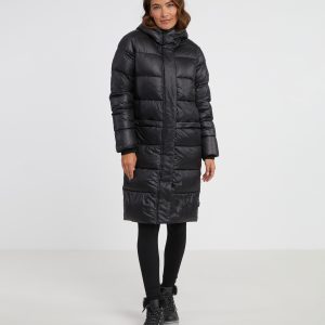 SAM 73 Dámský kabát oversize ESMERALDA Černá 2XL