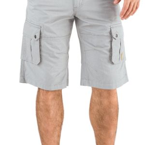 SAM 73 Pánské šortky MILAS Šedá 46