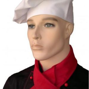 Vysoká kuchařská čepice Profikuchař – různé barvy Oranžová