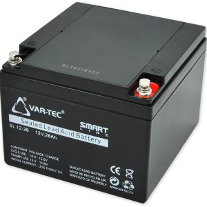 AKKU SMART 12V/26Ah – zálohování EZS, životnost 3-5 let