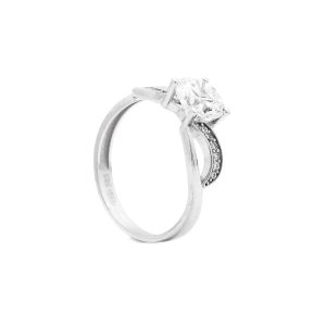 Zlatý zásnubní prsten ALIDA