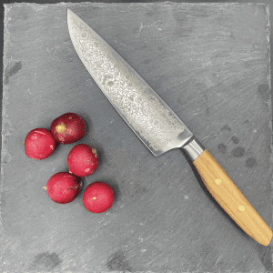 Kuchařský nůž s ozdobným gravírováním čepele Wüsthof Amici 20 cm – Limitovaná edice