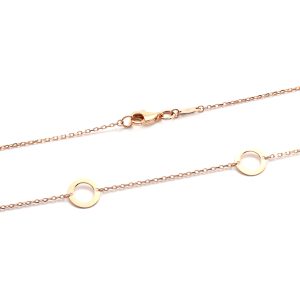 Zlatý řetízek ANNAIRIS z růžového zlata