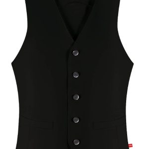 Dámská číšnická vesta TOMA – černá L